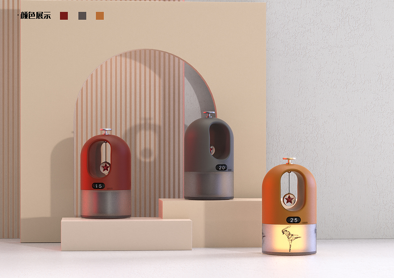 【夜灯计时器】·红色娘子军（图ZMjkwMjkxNDU2） - 电子产品 - 站酷设计师DSHMhua原创素材 - 站酷ZCOOL