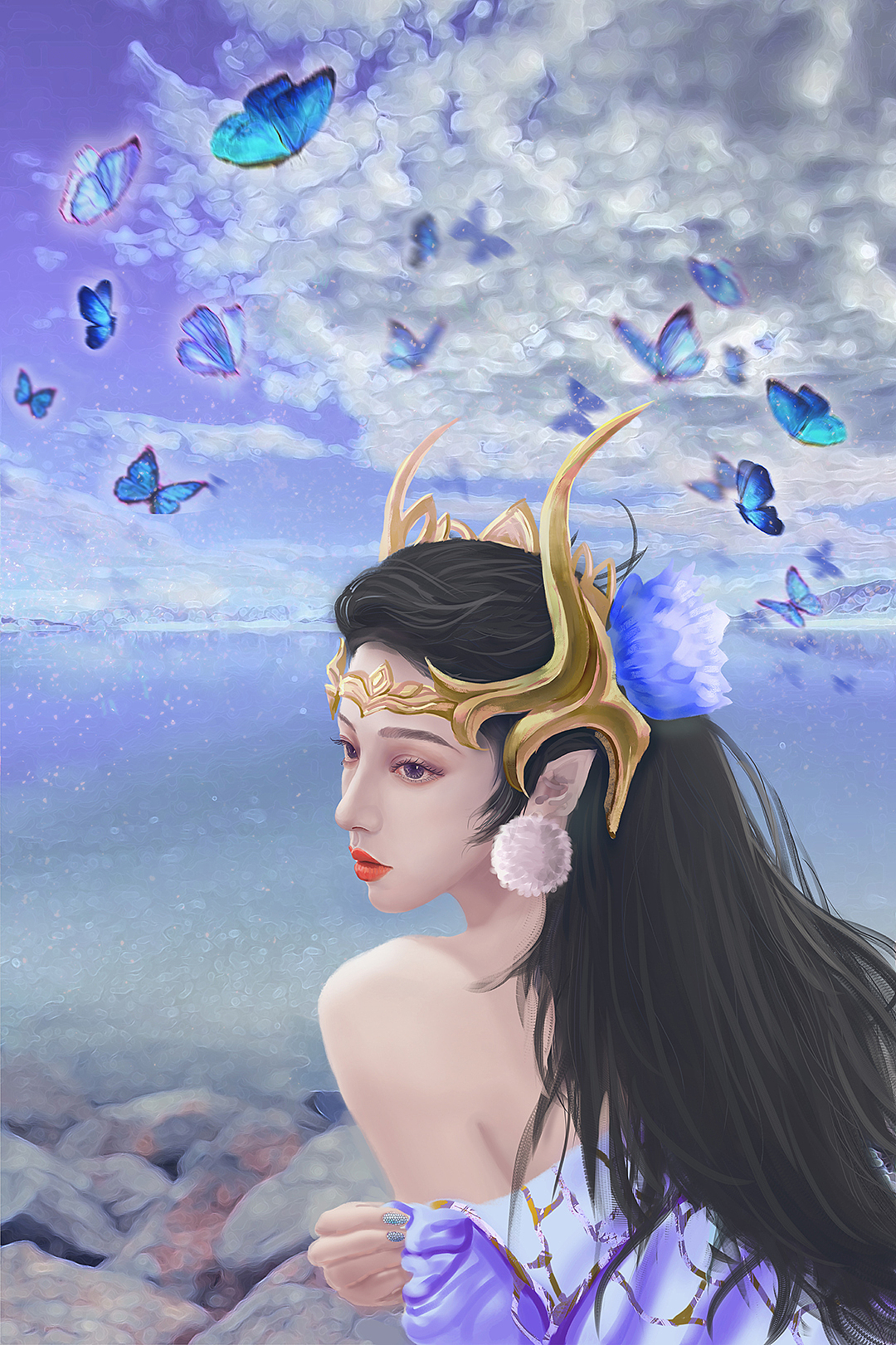 王者荣耀仲夏夜之梦貂蝉同人