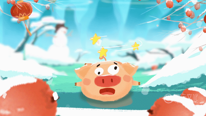 The Origin of Chinese Zodiac Pig 猪生肖的由来（图ZMTQzNzY0Mjgw） - 动画片 - 站酷设计师壹元文化原创素材 - 站酷ZCOOL