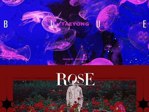 TAEYONG 排版设计