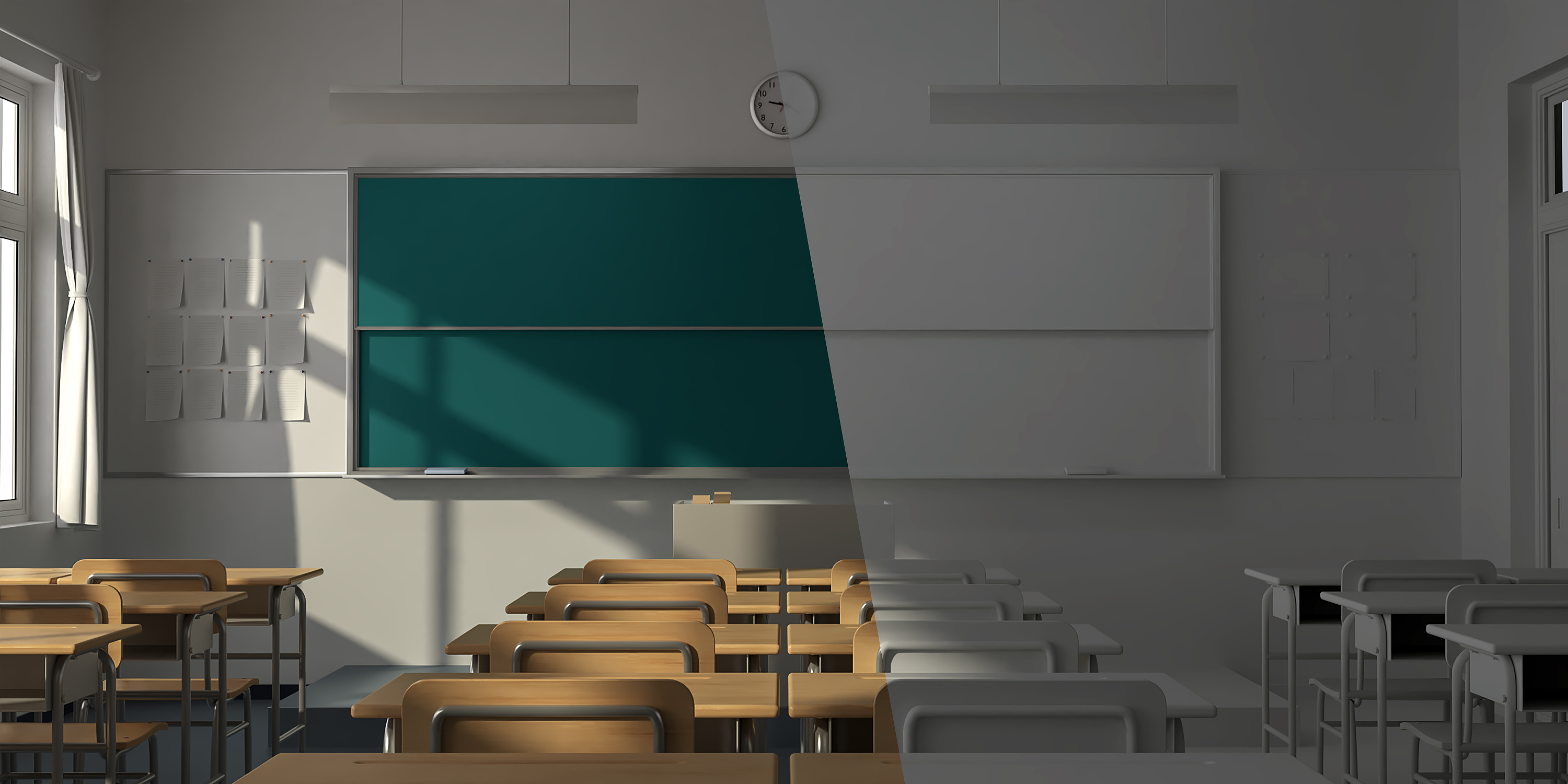 教室场景