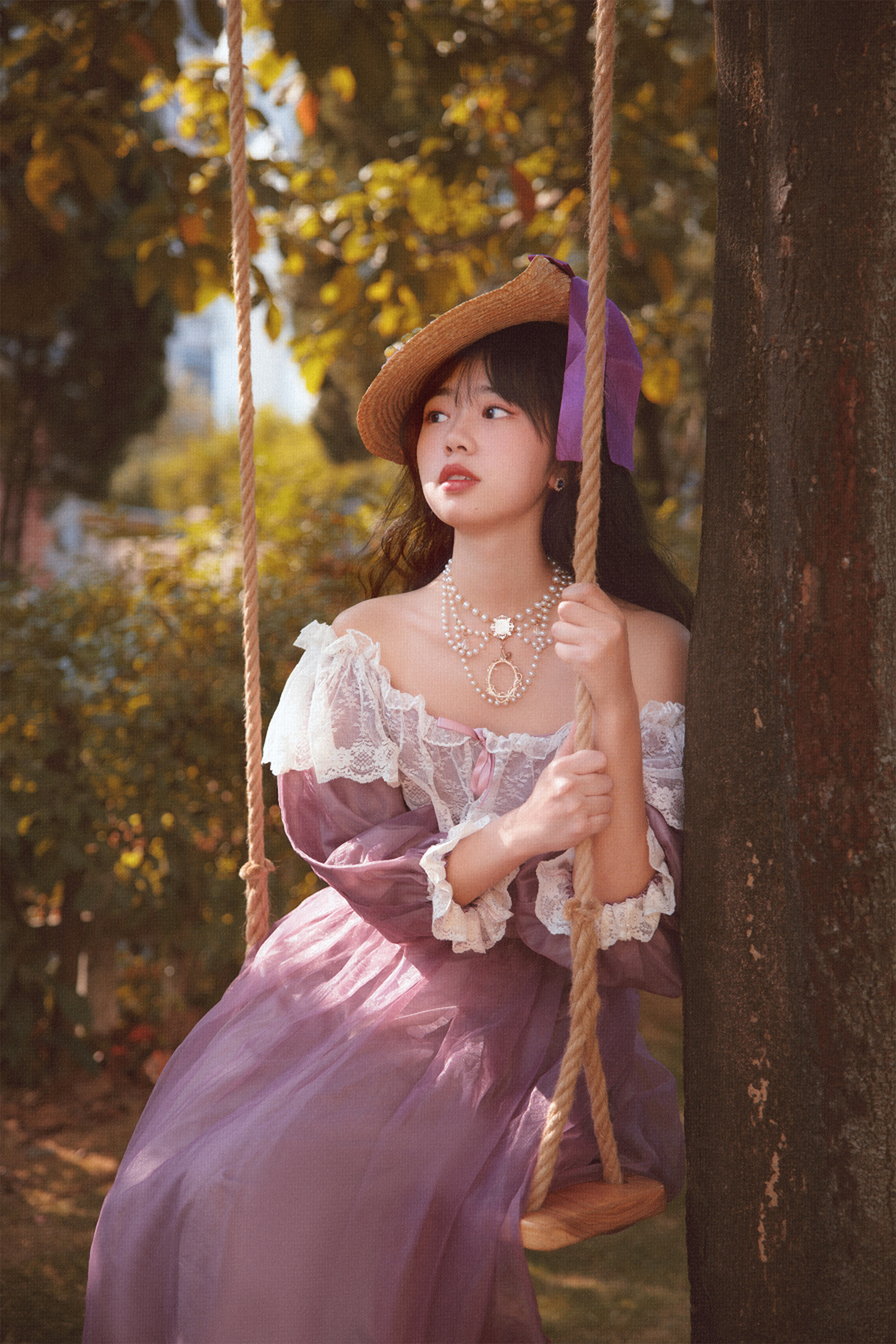 庄园少女 复古少女写真|摄影|人像摄影|云间眠 - 原创作品 - 站酷