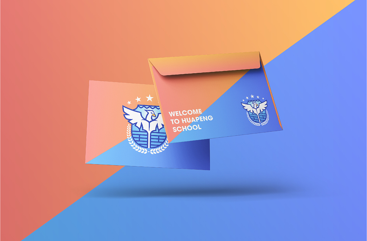 厦门市湖里区华鹏学校（图ZMjAzNTkwNjYw） - Logo - 站酷设计师仟笔画册设计原创素材 - 站酷ZCOOL