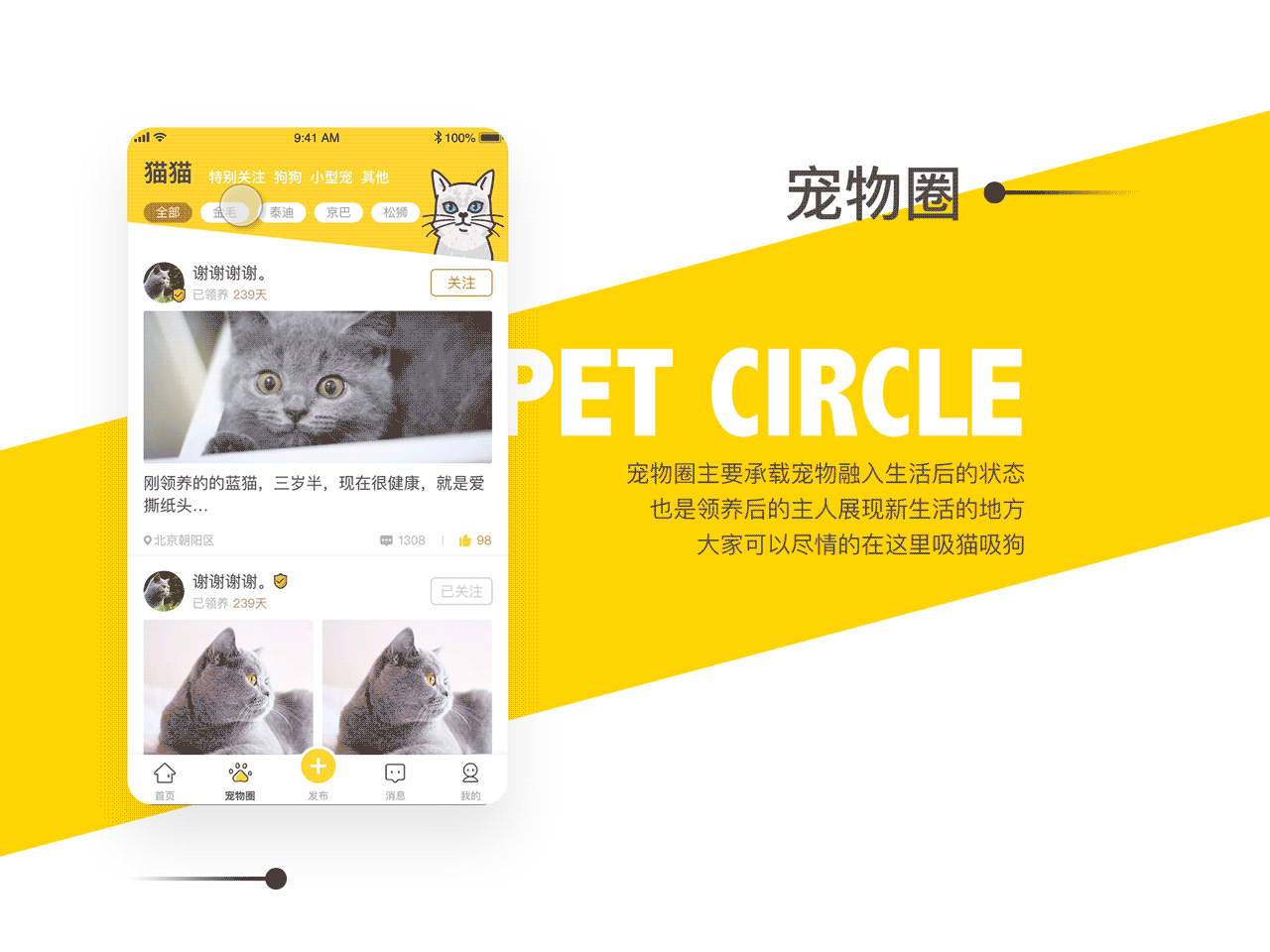 【UI/UX】花火圆桌-宠物领养项目活动（第6组参赛）（图ZMTA5MTMwMzA4） - 交互/UE - 站酷设计师Babysaliva原创素材 - 站酷ZCOOL