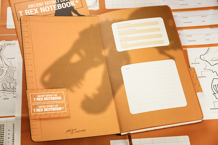 Trex古生物笔记本限量版（图ZNjM1NTQ2OTI=） - 书籍/画册 - 站酷设计师Major李茂豪原创素材 - 站酷ZCOOL