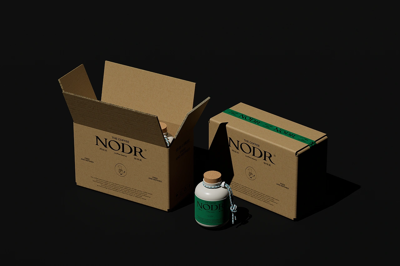 NODR COFFEE 品牌设计 | 奶茶 茶饮 咖啡品牌包装设计