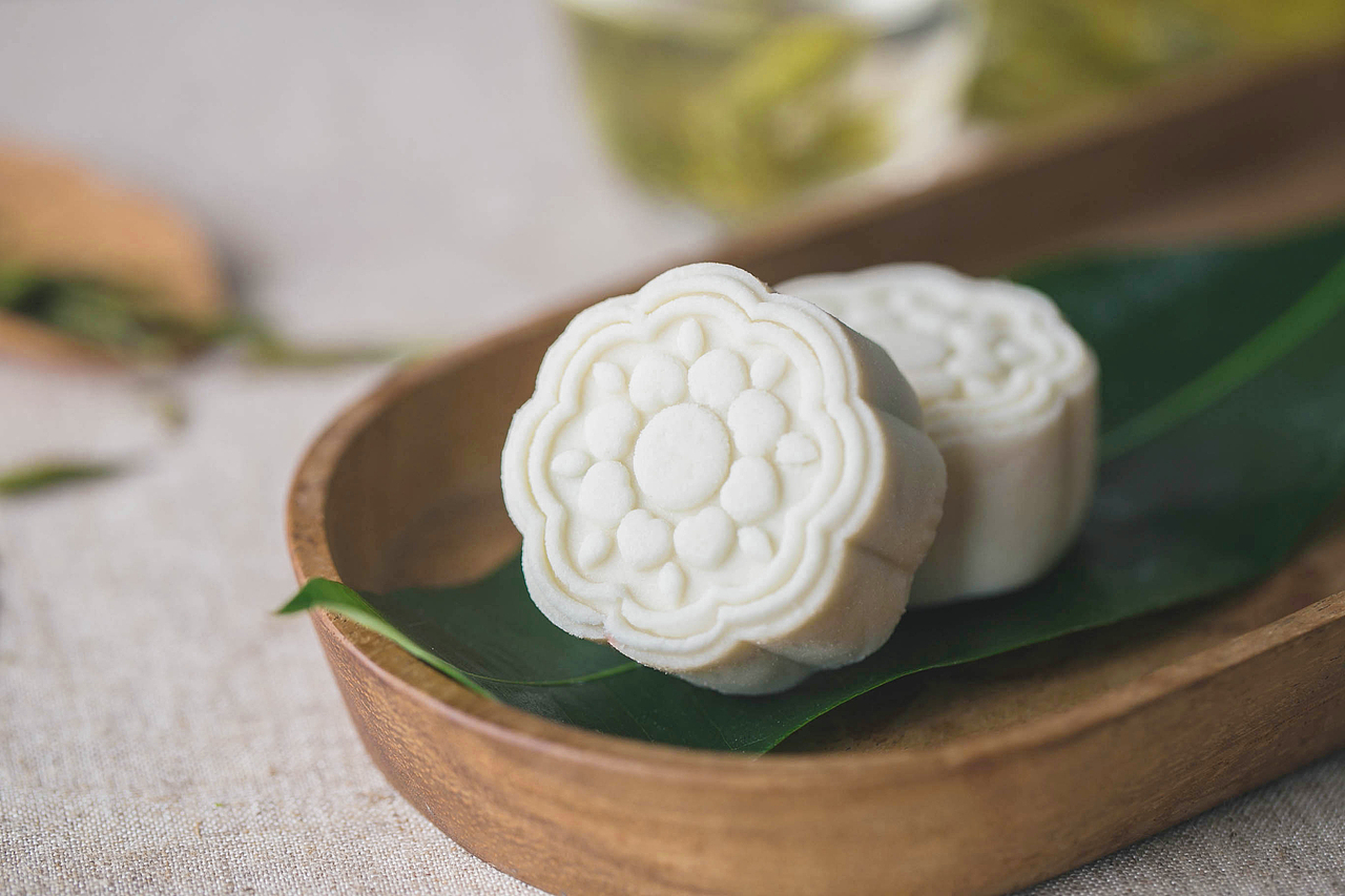 宋式茶点│龙井茶糕│中国风美食拍摄