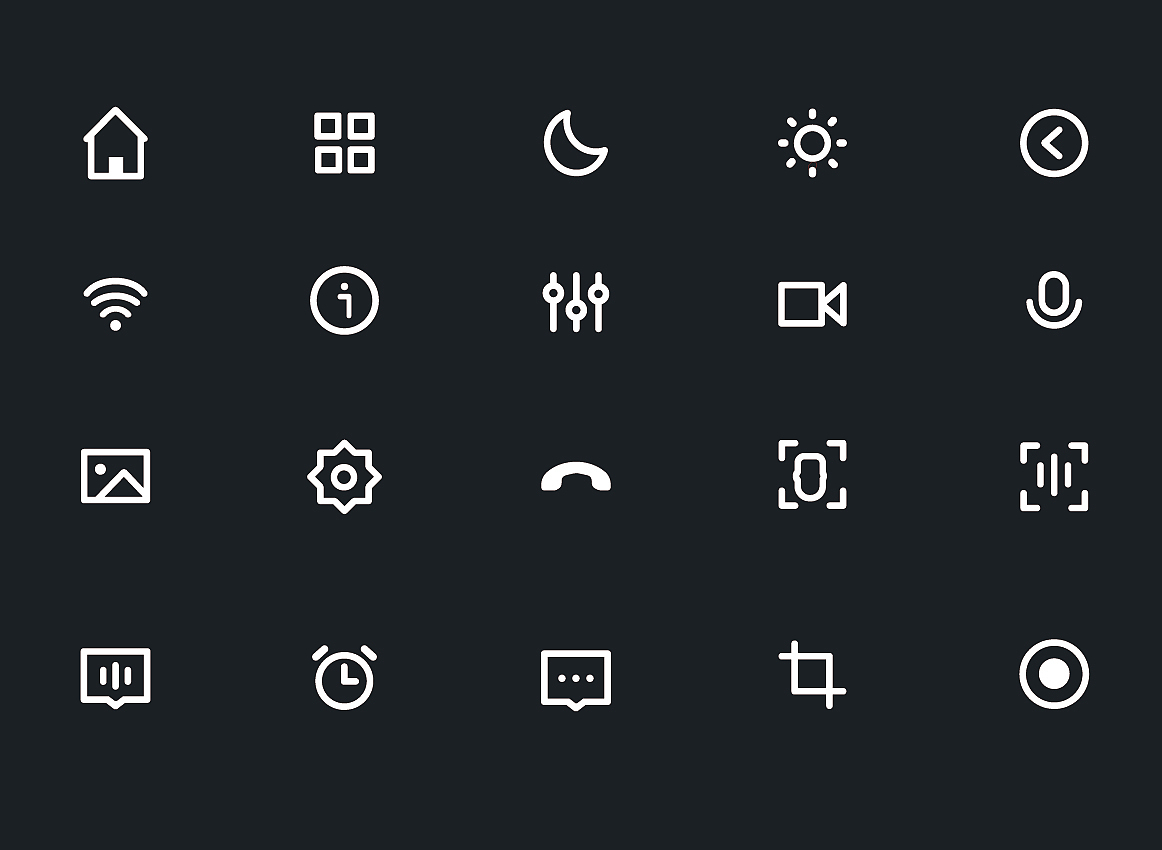 线性图标-011天【临摹练习】