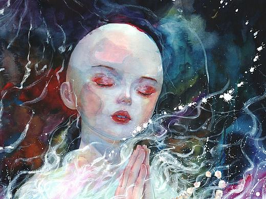 水彩全开|《浮生杂念》超白大叔视频过程