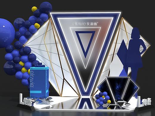 钻石美陈 户外DP点 合影区 拍照点