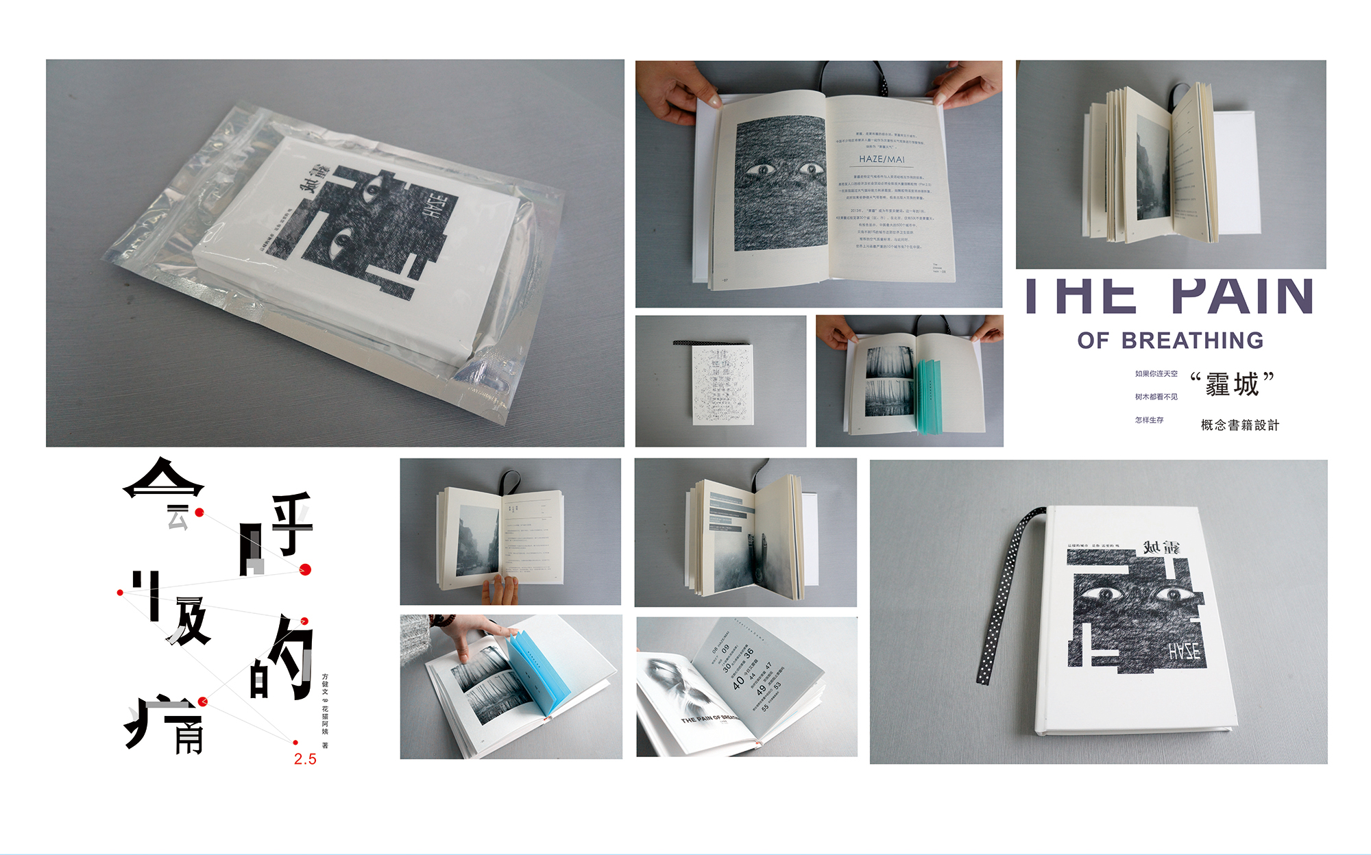 霾城概念书籍设计