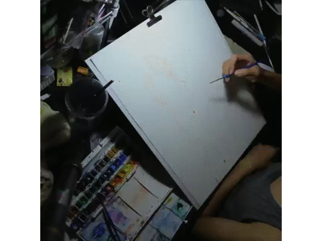◖繪畫過程分享+高光位置工具那些事◗(图ZMTY4MTg2NDQ=) - 艺术插画 - 站酷设计师peichung原创素材 - 站酷ZCOOL
