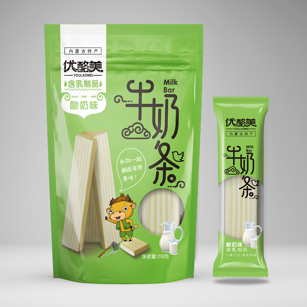 乳香飘奶条包装设计（图ZNDY2MjEyMDg=） - 包装 - 站酷设计师乐意Design原创素材 - 站酷ZCOOL