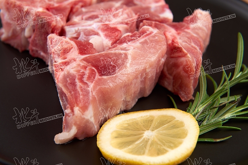 北斗-黑猪猪肉拍摄 肉类产品拍摄 生鲜猪蹄拍摄