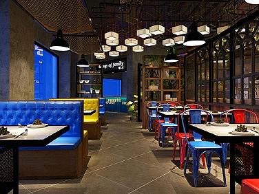 郑州主题餐厅设计案例_尚艺味主题餐厅设计_京创装饰