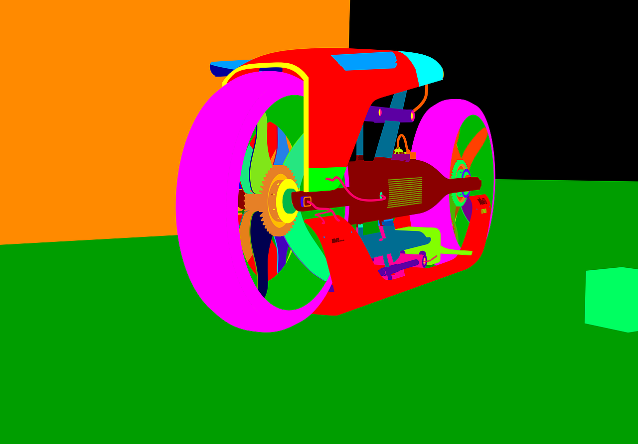 未来概念摩托车