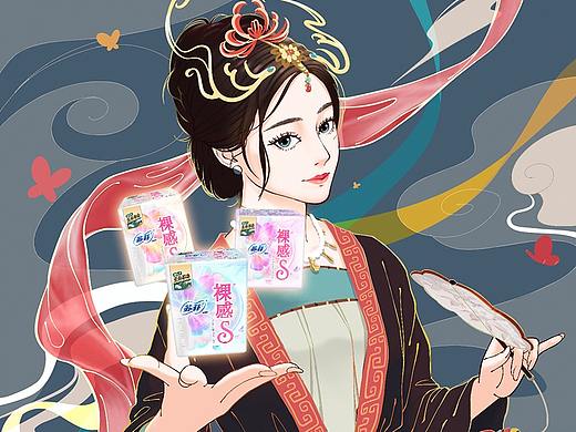 #看得见的丝绸般触感#-梦回霓裳