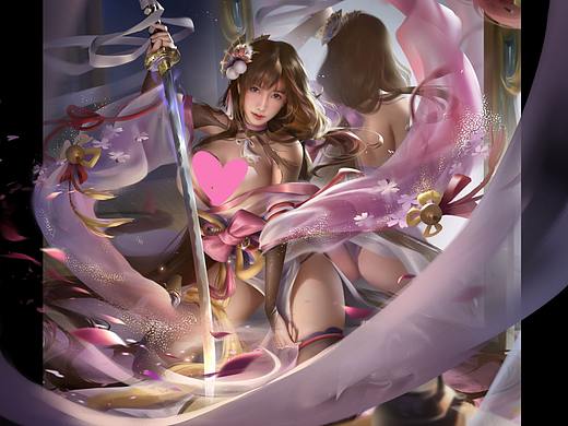 女角色4（个人主页-ZNTc2MDYyODQ=） - 游戏原画 - 站酷设计师夏目玲Ling原创素材 - 站酷ZCOOL