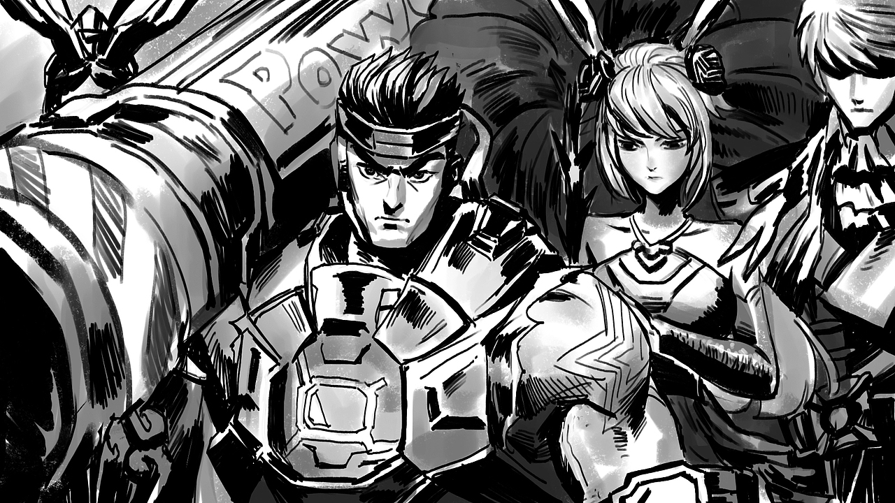 王者荣耀 #漫话KPL#（图ZMTE2MDkwMzQ4） - 短篇/格漫 - 站酷设计师火山火山KAZAN原创素材 - 站酷ZCOOL