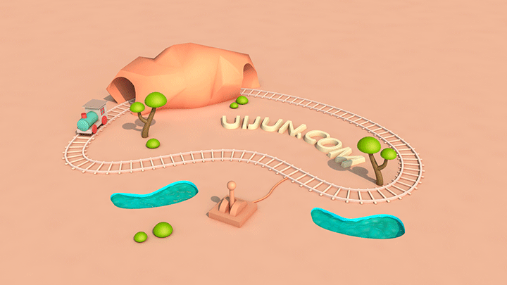 C4D - 小车过隧道