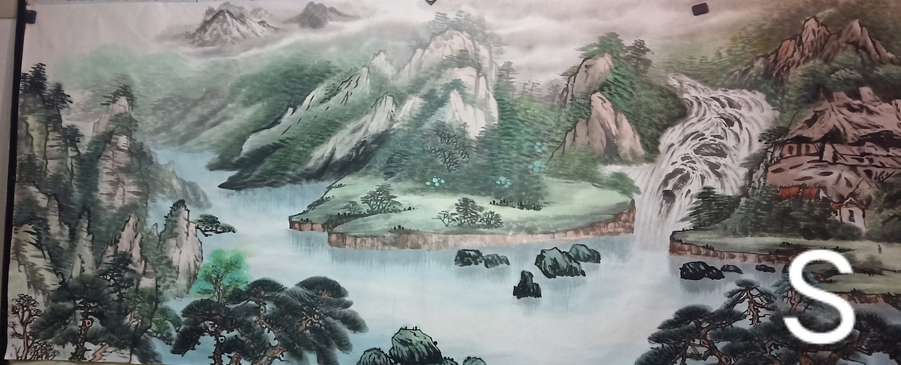 松涛原创国画山水作品(十期)