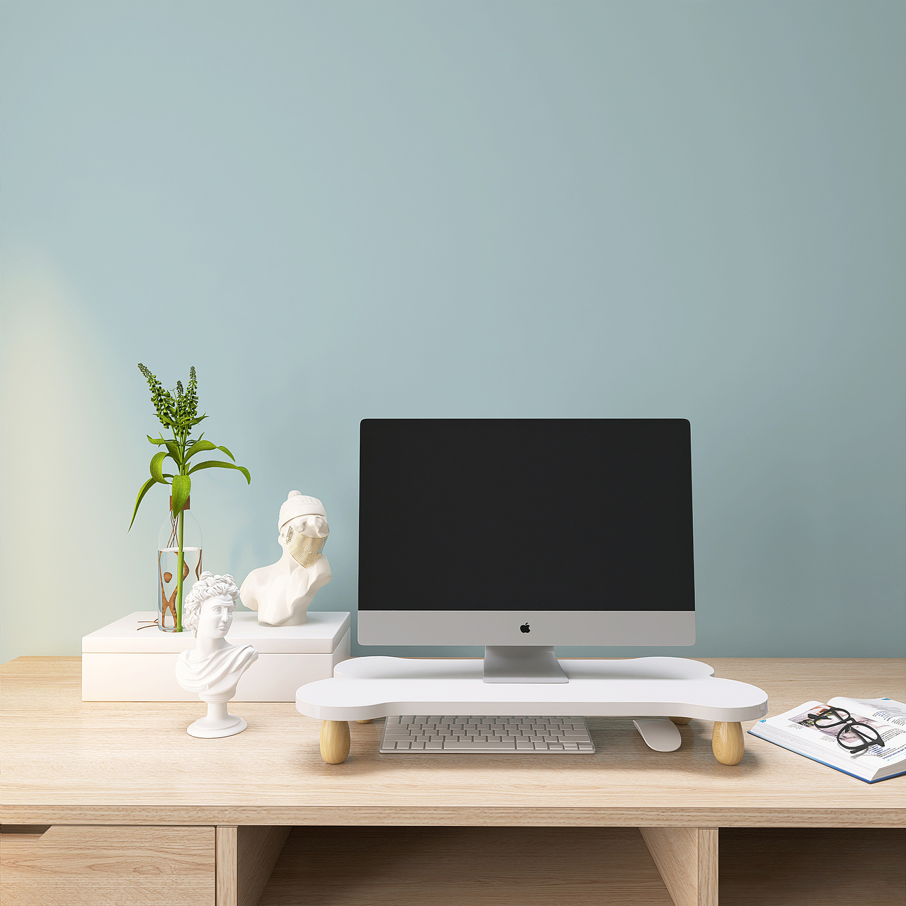 骨頭電腦增高架（圖ZMzEyNjEzMDM2） - 生活用品 - 站酷設(shè)計師我叫蔡曉靜原創(chuàng)素材 - 站酷ZCOOL