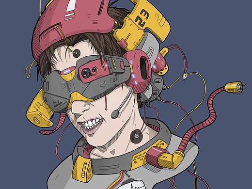 自画像（个人主页-ZMzg4MjAxODA=） - 创作习作 - 站酷设计师VibrateKing原创素材 - 站酷ZCOOL