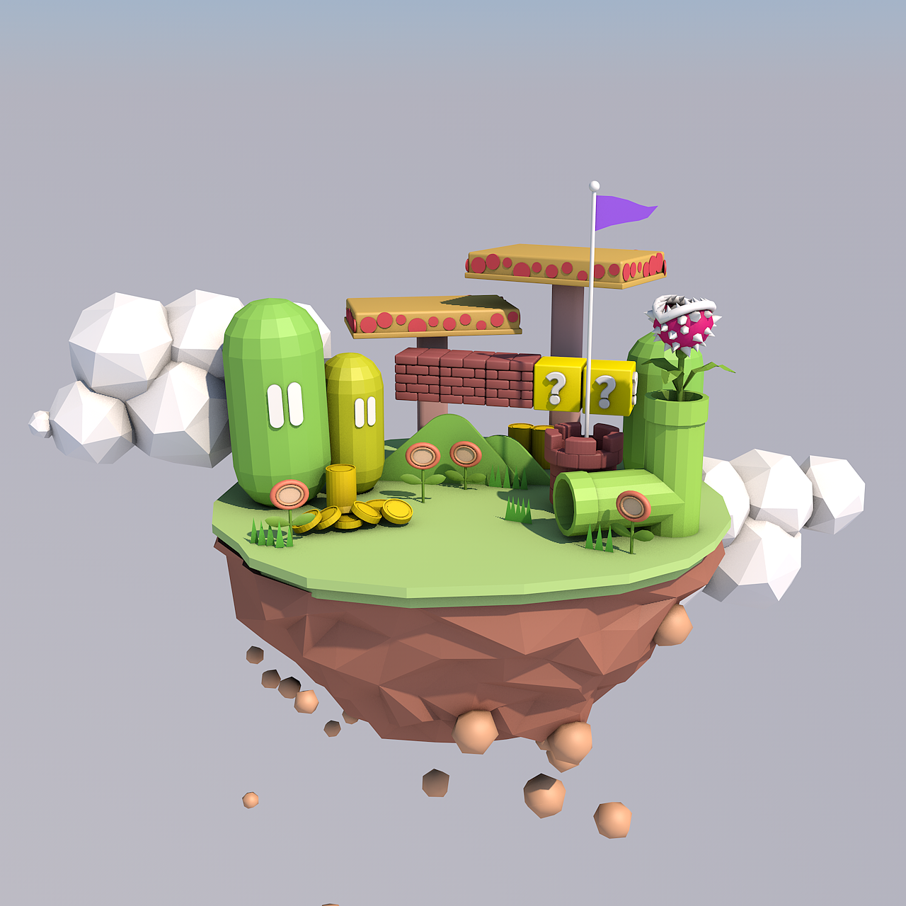 可爱的玛丽小岛