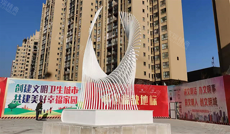 四川西昌凉山不锈钢凤凰雕塑（图ZMjg1NjI5NzIw） - 雕塑 - 站酷设计师富瑞精典原创素材 - 站酷ZCOOL