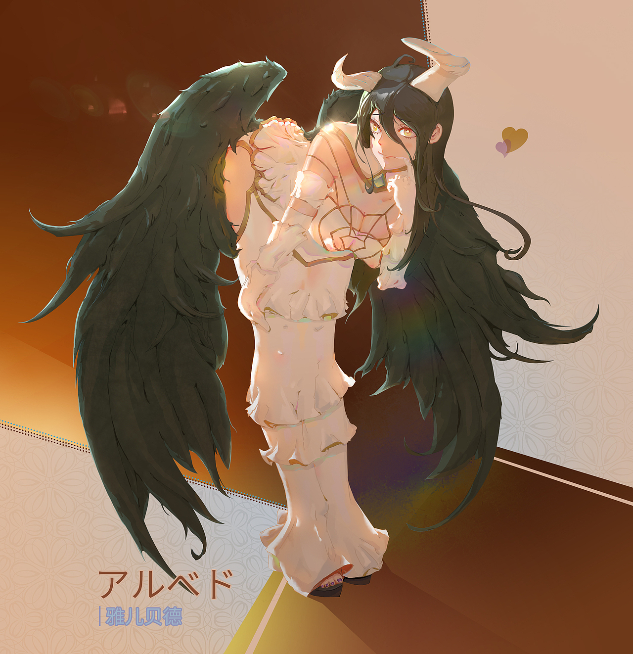 雅儿贝德 同人图（图ZMjQzNTQwNjU2） - 游戏原画 - 站酷设计师hx_IVERSON原创素材 - 站酷ZCOOL