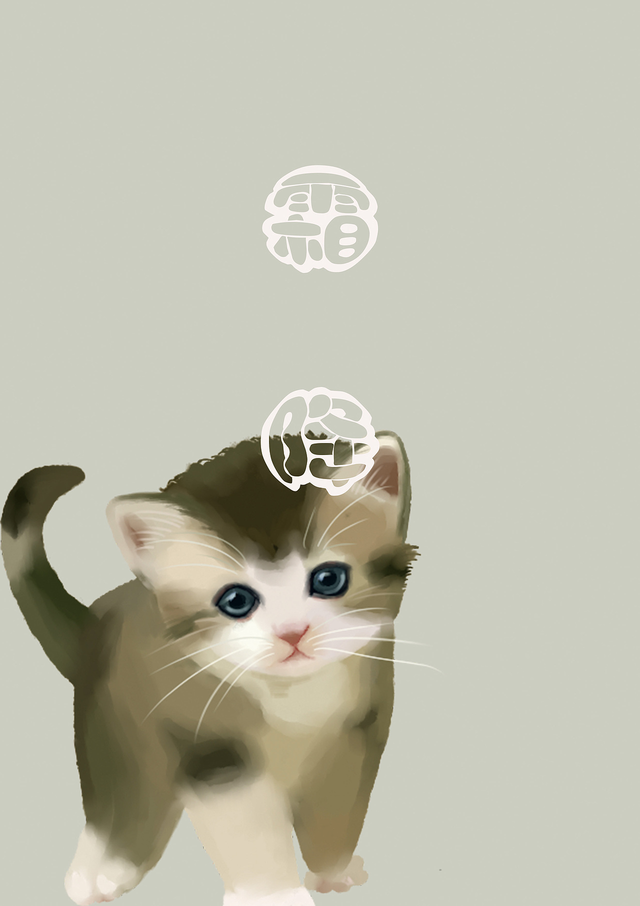 猫咪24节气插画