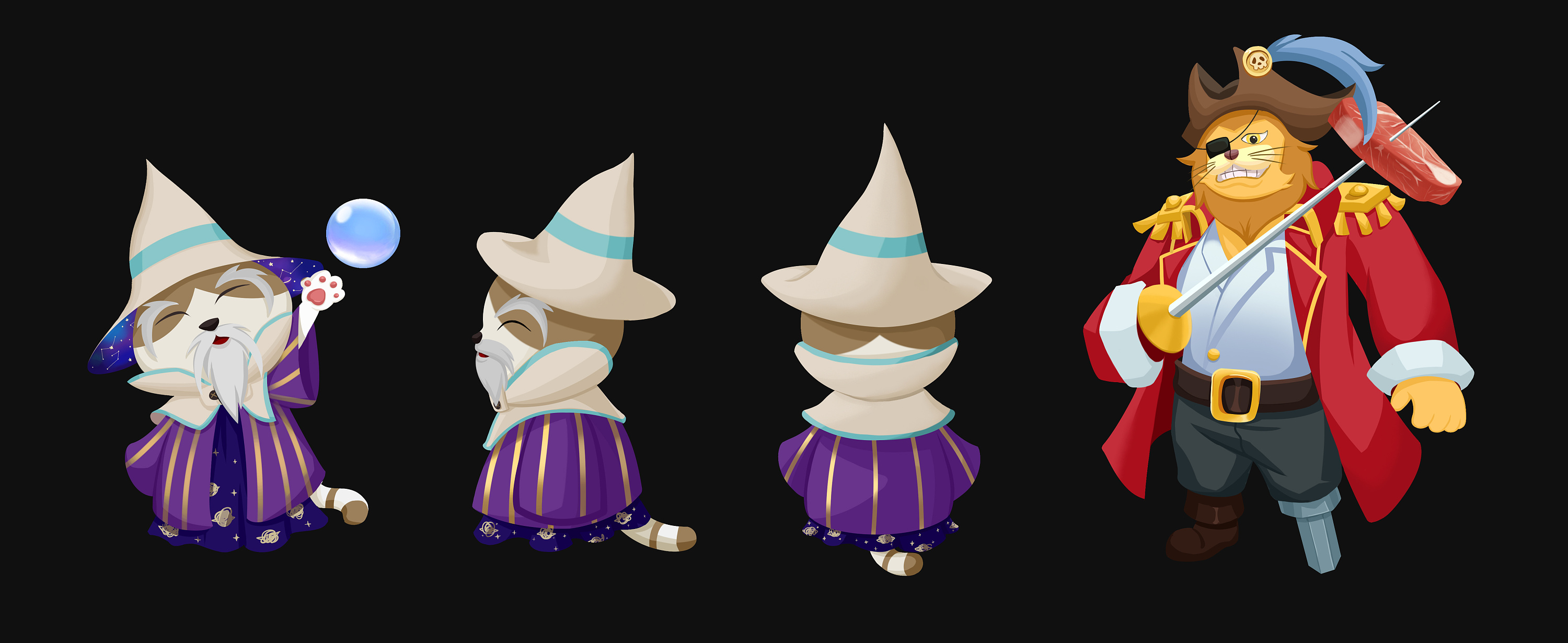 儿童游戏人物设计