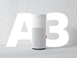  加湿器 A3 C4D产品渲染