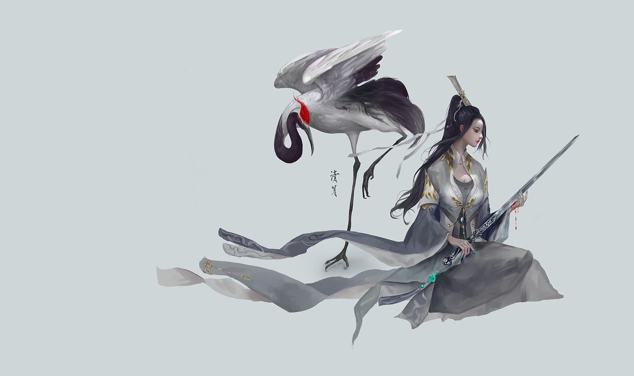 剑三同人,纯阳|插画|游戏原画|callan_绯月 - 原创作品 - 站酷 (zcool