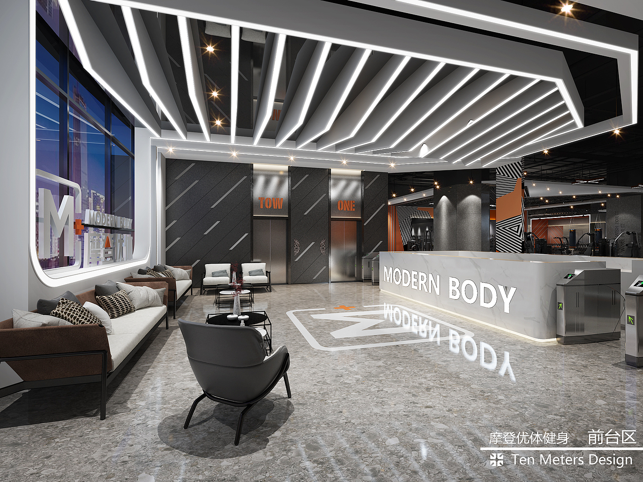 摩登优体健身（图ZMjAwNzMwMzUy） - 家装设计 - 站酷设计师十米装饰原创素材 - 站酷ZCOOL