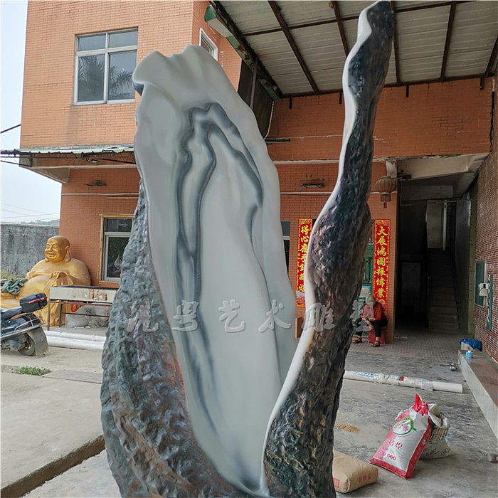 湛江海边仿真大生蚝景观雕塑玻璃钢生蚝韵雕像小品定制