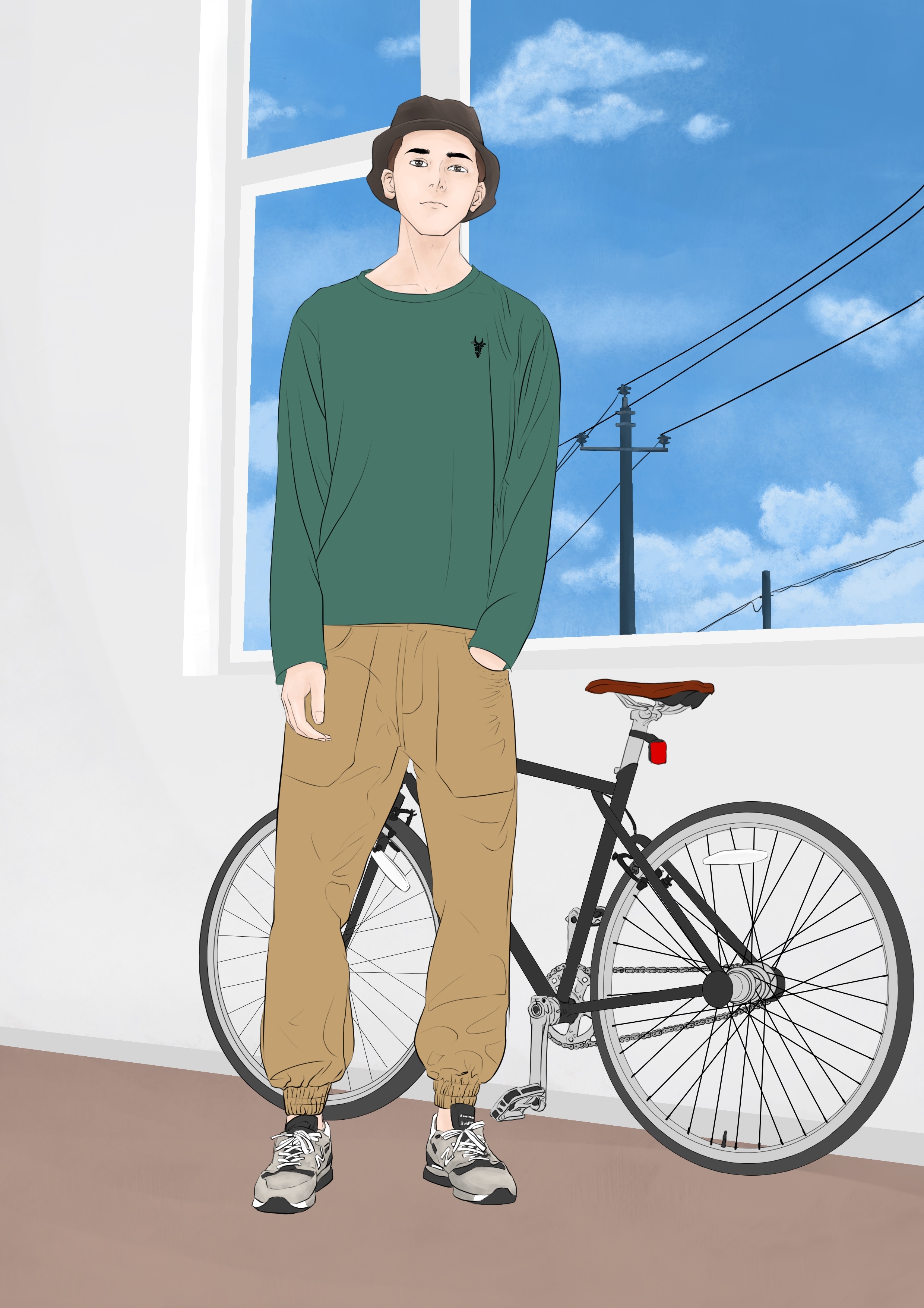 平板手绘小帅哥|插画|创作习作|guanao - 原创作品 - 站酷 (zcool)