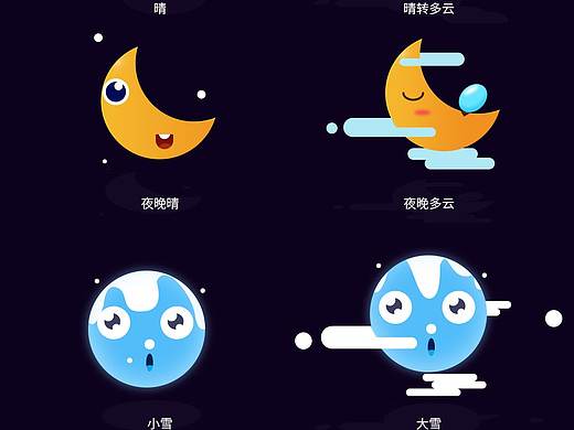 图标和天气控件
