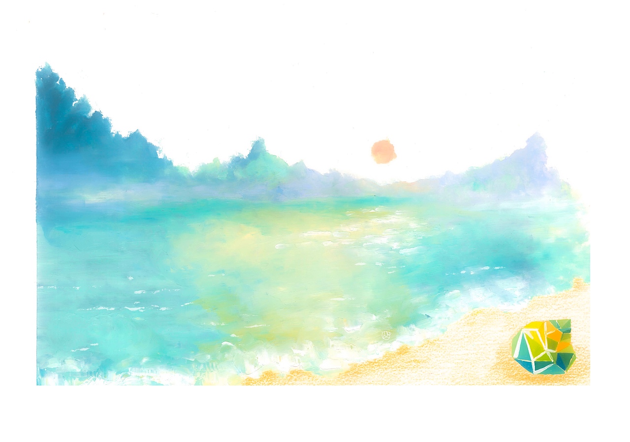 海与梦｜插画小稿（图ZMzUxNjAzNjQw） - 绘本 - 站酷设计师墩条用绘本记录生原创素材 - 站酷ZCOOL