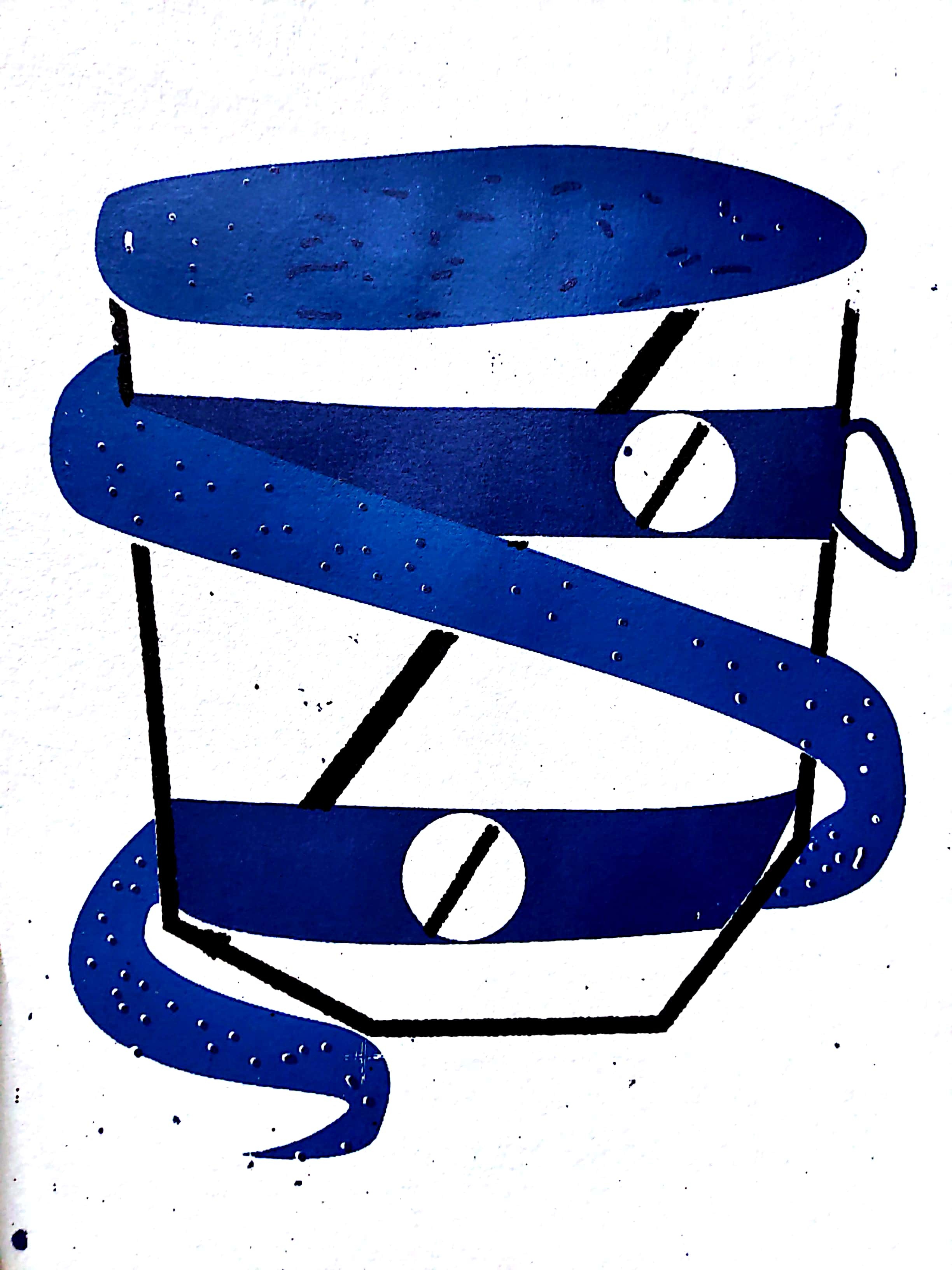 丝网印刷练习|平面|其他平面|小喇叭不小 - 原创作品 - 站酷 (zcool)