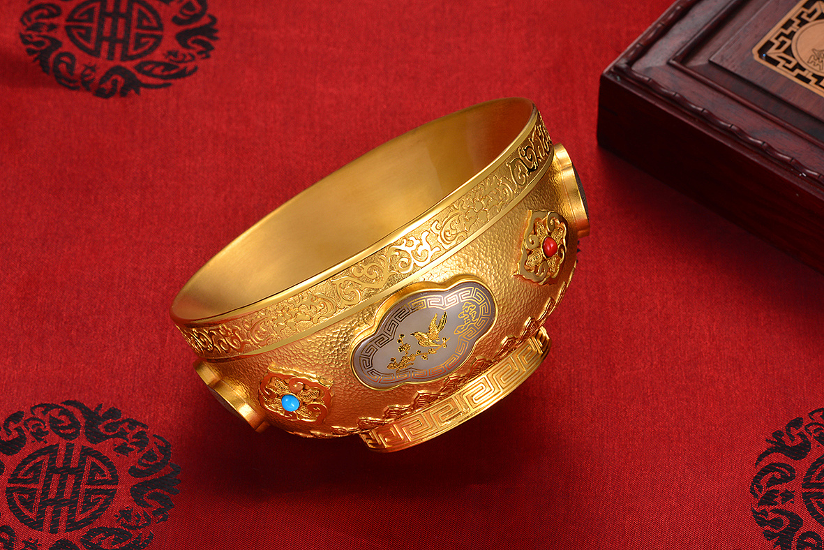 大师手造系列-传家宝金碗 团队设计 由袁长君老师手工