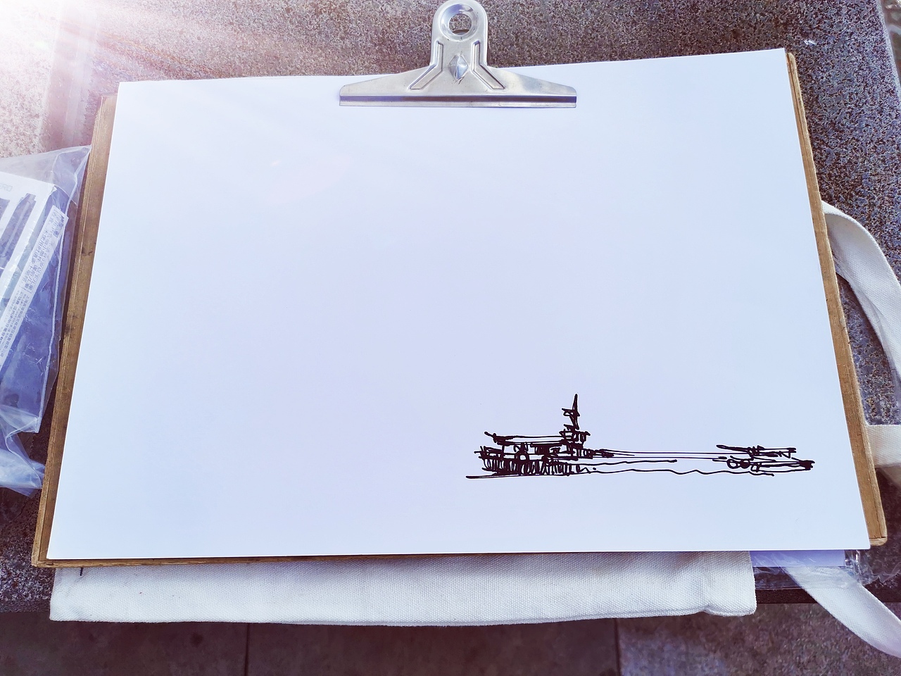 写游记--陆家嘴建筑群写生（图ZMjMyMTU1NDM2） - 绘画 - 站酷设计师白鹿猿原创素材 - 站酷ZCOOL