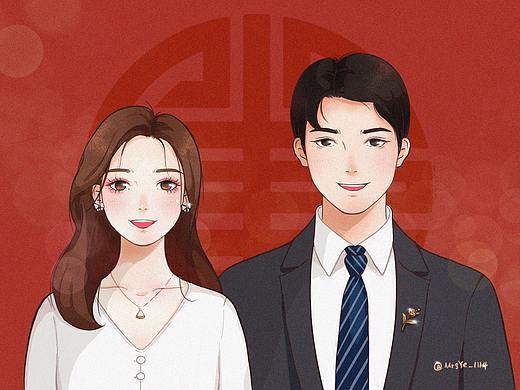 结婚照哈哈哈