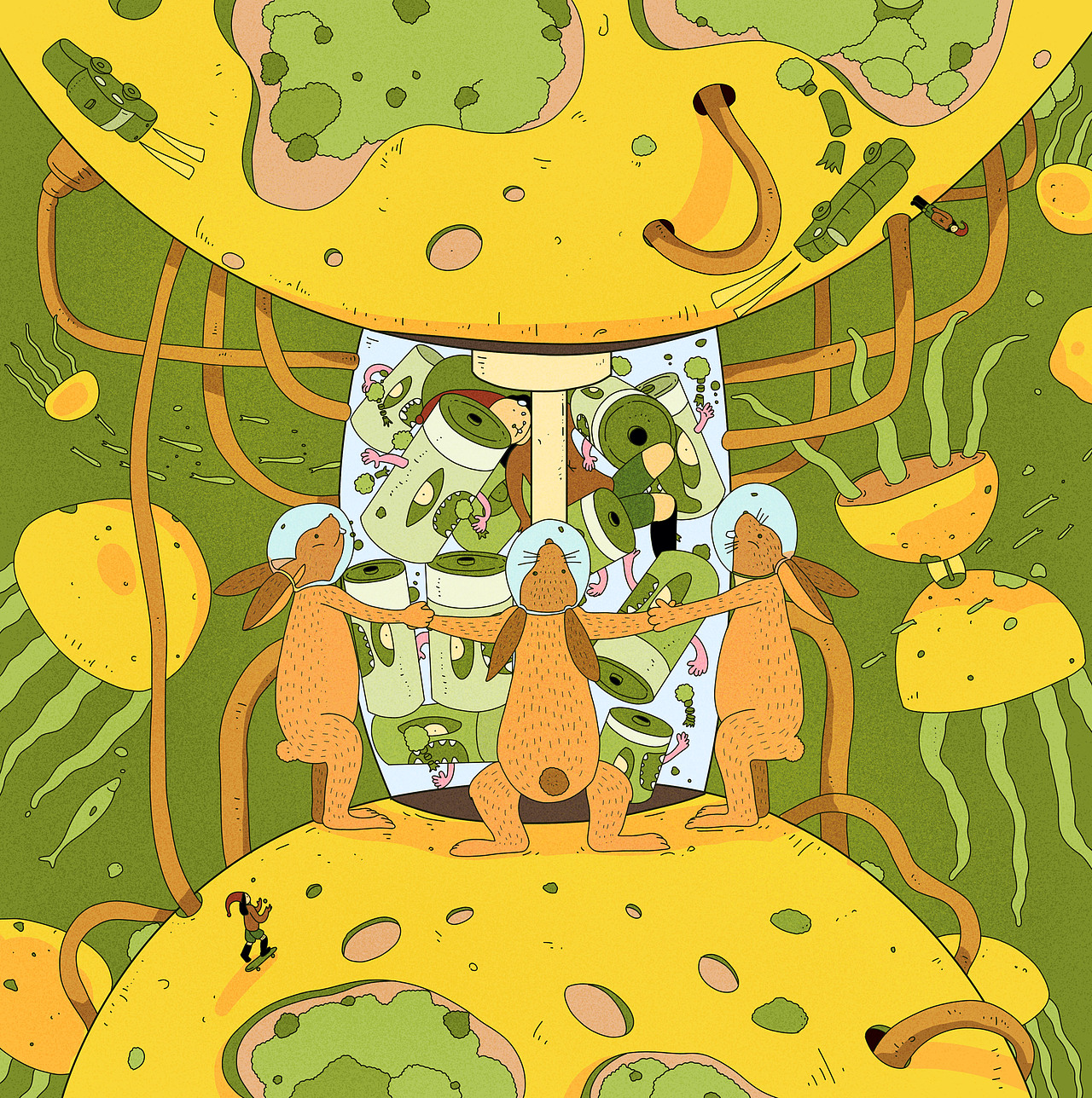 小K梦游（图ZMjE2MjgyOTM2） - 创作习作 - 站酷设计师拾石子原创素材 - 站酷ZCOOL