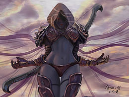 魔獸世界同人原畫