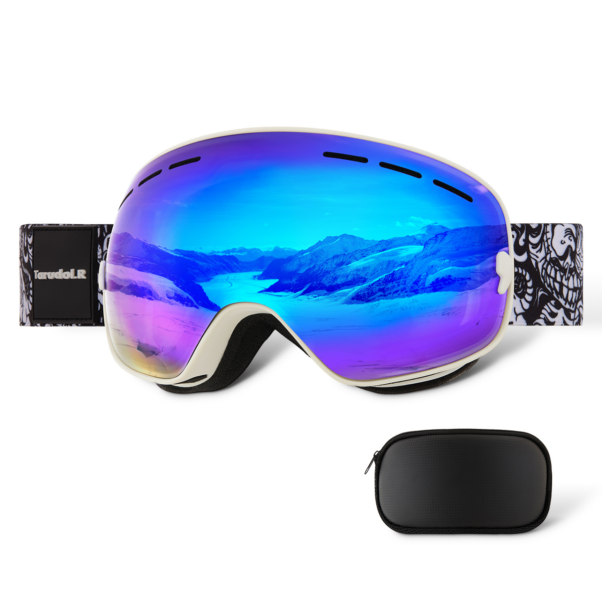 滑雪眼镜摄影 户外运动产品拍摄 外贸亚马逊商品拍照