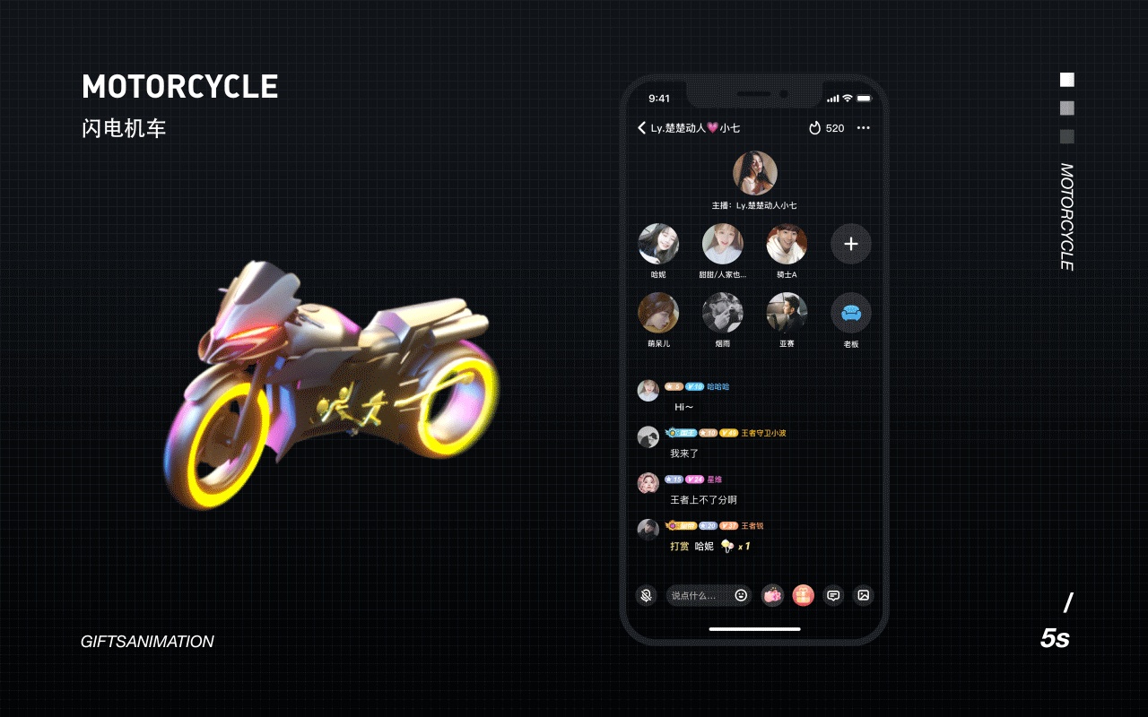 动效设计（礼物特效）