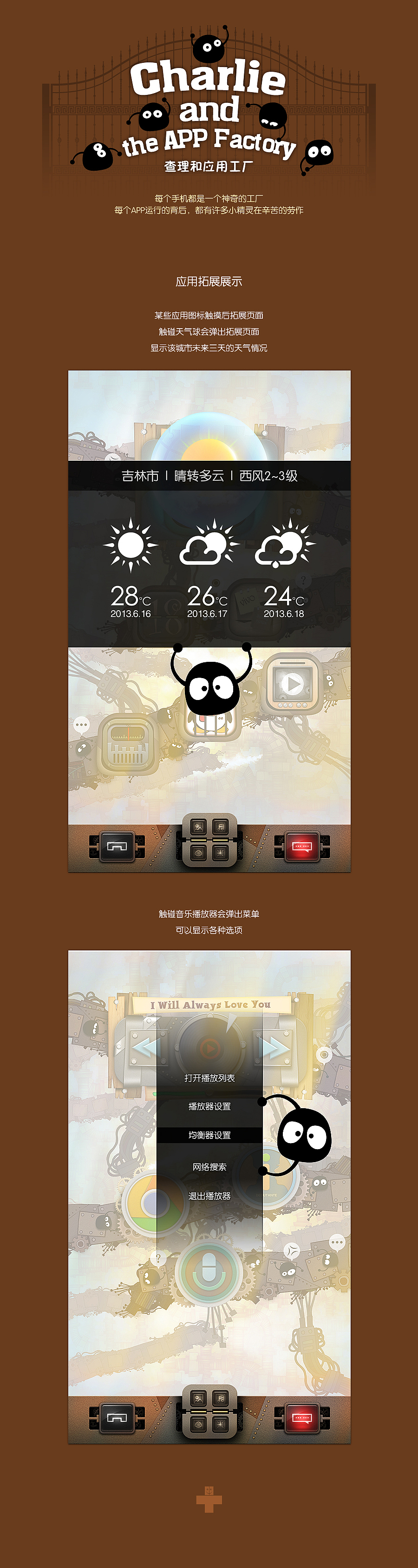 查理和APP工厂（图ZODQzMTc2NA==） - APP界面 - 站酷设计师吃素的狮子原创素材 - 站酷ZCOOL
