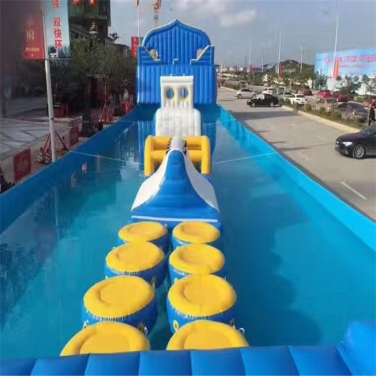 主题支架游泳池租赁水上冲关玩具出售户外大型水乐园