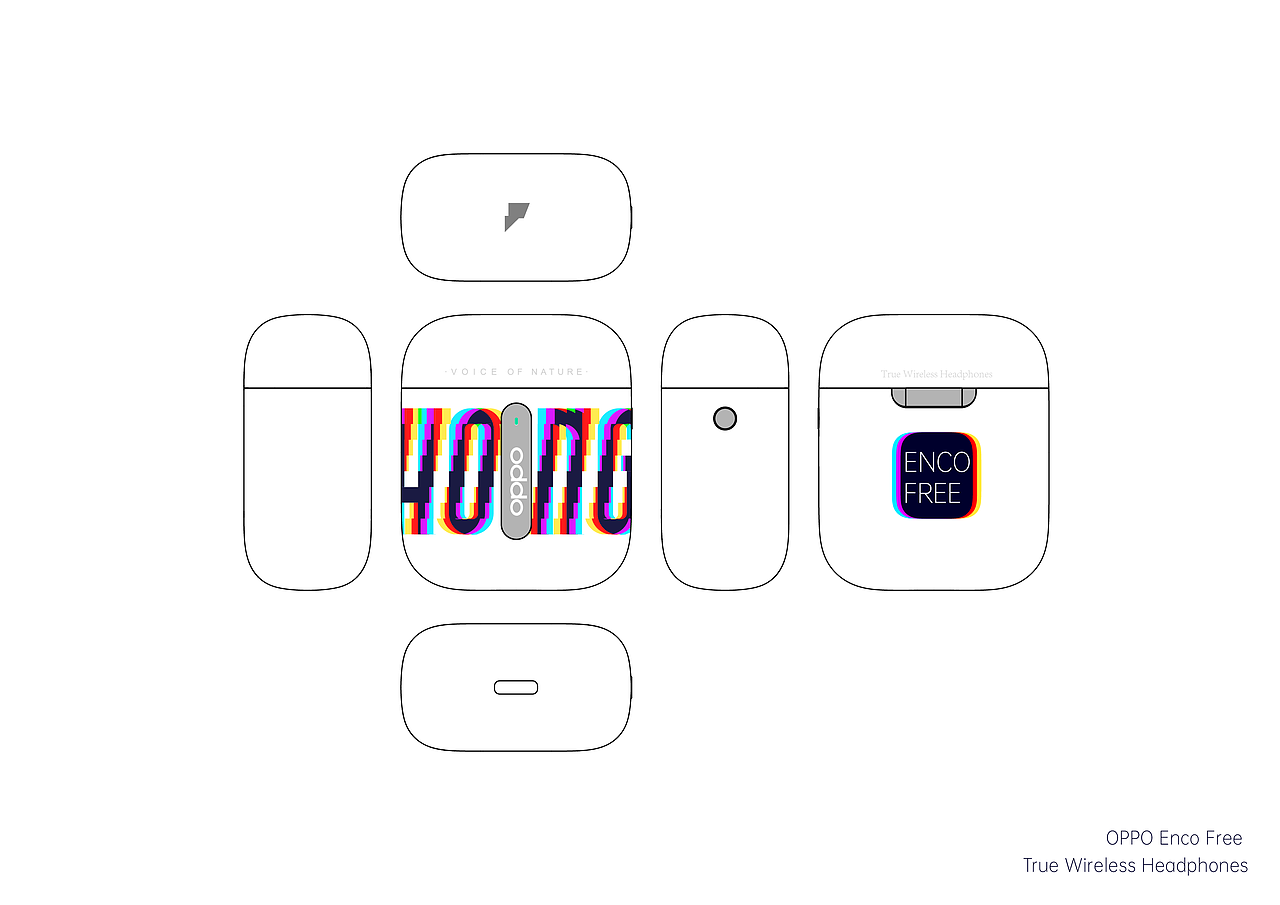 · OPPO ENCO FREE · 自然系列保护套 ·（图ZMTkyNTY2MTQ0） - 图案 - 站酷设计师老弟儿原创素材 - 站酷ZCOOL